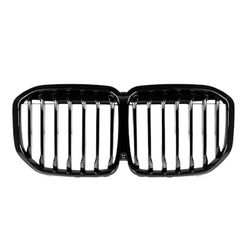Grille Calandre Avant Noir Brillant Pour BMW X7 G07 Finition Double Latte