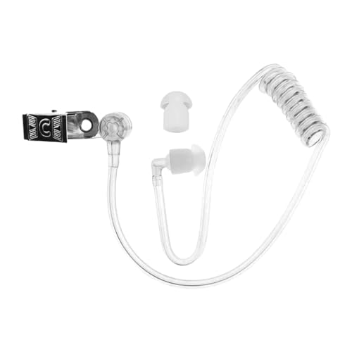 Replacement Acoustic Coil Tube for Two Way Radio Earpiece and Headset,Snap Replacement Acoustic Tube,Ear Piece Toys Security Headset Earpie-ce Agent...