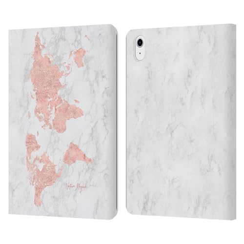 Carte du Monde Rose Gold étui tablette iPad Air 2020/2022 élégant