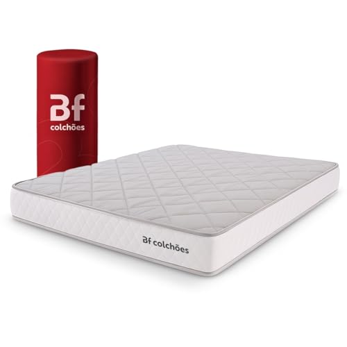 Colchão Casal de Espuma D33 a Vácuo 138x188cm BF Colchões