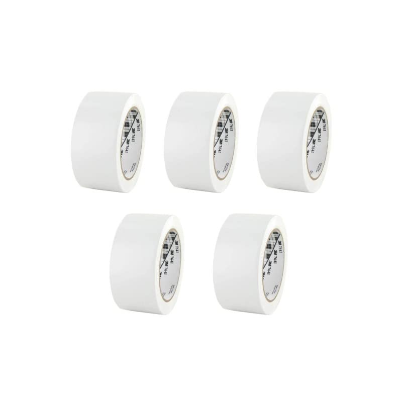 Ruban Adhésif Vinyle 3M 764 Blanc 50Mm X 5