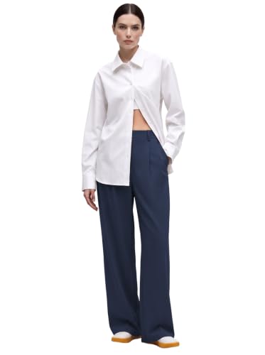 COKQU Wide Leg Pants for Women Dress Pants Work Pants Business Casual Pants — view 6