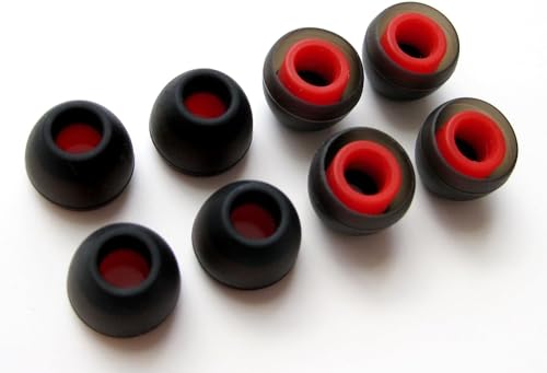 8pcs Small Eartips Compatible with LG Tone Free HBS-FN7 HBS-FN6 HBS-FN4 True Wireless Earphones - Ergonomic Replacement Set Earbuds