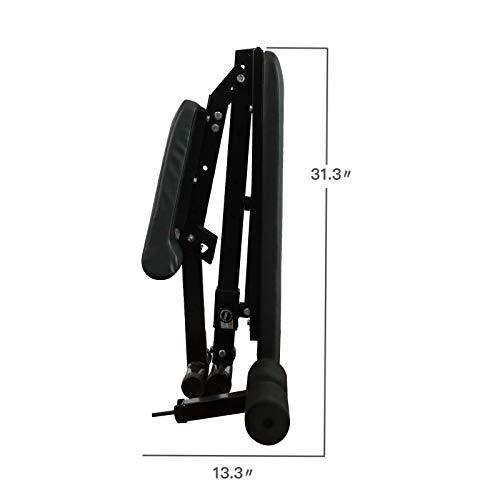 Waful Adjustable Weight Bench, Foldable Utility Strength Training Bench for Full Body Workout, Multi-Purpose Exercise Bench For Home Gym- 2020 Version