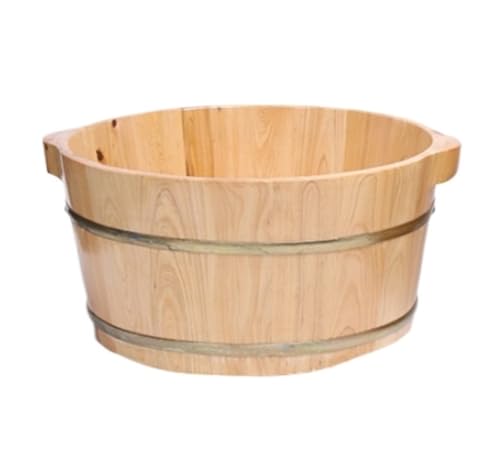 Baño de pies madera Barril para SPA de pies 21 cm
