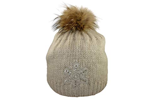Preisvergleich Produktbild GIESSWEIN Mütze Goldkappe mit Bommel