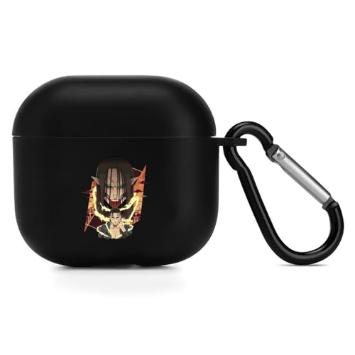 Airpods 4用 ケース 進撃の巨人 エレン・イェーガー 第四世代 おしゃれ かわいい 人気 キャラクター エアーポッズ4用 ケース 創意