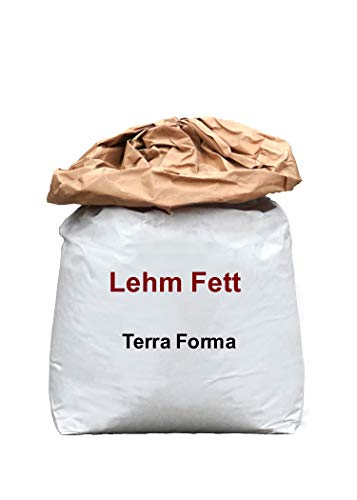 Preisvergleich Produktbild Terra Forma Lehmpulver Fett (Ton) a 20 kg