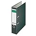 Produktbild Standard Ordner, Grüner Balken, mit Schlitzen, A4, breit, schwarz, 220408