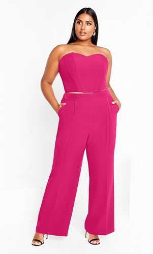 City Chic Women's Pant-Alexis Relaxed4