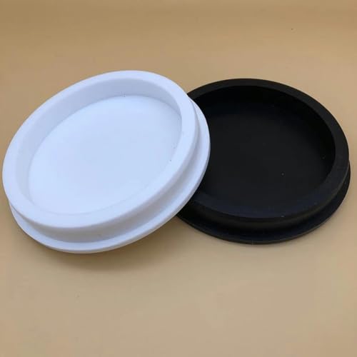 Tapones de caucho de silicona para extremos de tuberías, tapas protectoras, orificios, juntas en T, 1,48/1,55/1,6/1,7/1,8/1,9/2/2,1/2,2/2,3/2,4 pulgadas, A, 39,3 mm (1,55 pulgadas), color negro