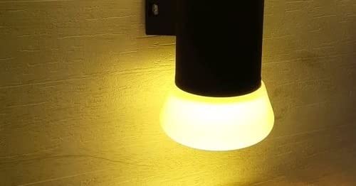 Image of 5 Watts Up or Down Outdoor Damru Light LED Waterproof Exterior Wall Lamp 1 X 5Watts (Warm White)