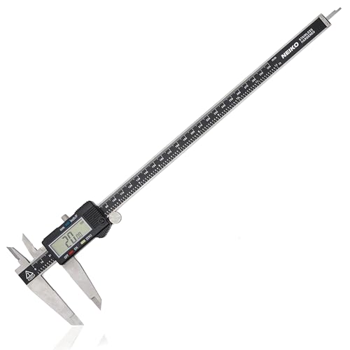 NEIKO 01409A 12” Electronic Digital Caliper | Extra Large Display | 0-12 Inches |...