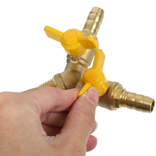 Válvula de bola de 3 vías con diseño en forma para un control preciso de gas 5