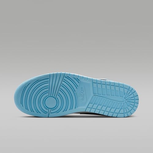 Image of Air Jordan 1 Low Men's Shoes (Sail /Blue Chill /Hot Lava /Blue Void)