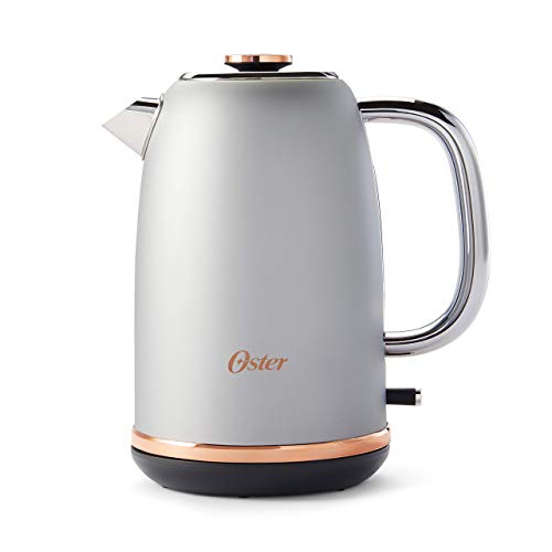 Oster 2097736 Electric Kettle Metropolitan Collection with Rose Gold Accents (Renewed)
