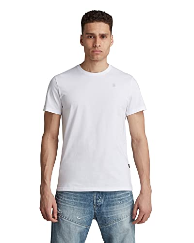 G-STAR Homme T-shirt Base, Blanc (white D16411-336-110), L