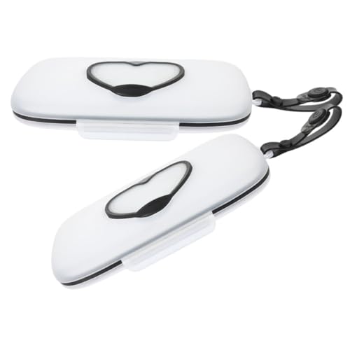 Unomor Tissue Box Cover Reusable Wipes Dispenser Wipe Holder for Bathroom Travel Compact Pp Material