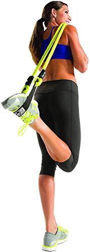 Gofit Muscle Flexibility Stretch Rope - 7.5 Feet,Green #TOP4