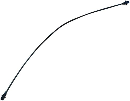 Tubo de retorno de agua para radiador, manguera de goma de 27.6 in para Peugeot 206 207 Citroen C2 1323Y2