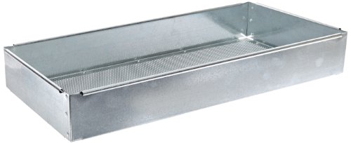 Image of Justrite 27005 26-Gauge Coated Steel Parts Basket, 28 inch Length x 13 inch Width x 4 inch Depth, for 22 Gallon Floor Standing and Bench Top Rinse Tank