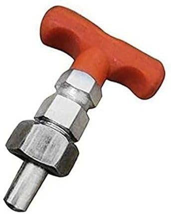 gym machine spring round shape aluminum cature lock/1 inch with 8mm nob multi-training bar ()