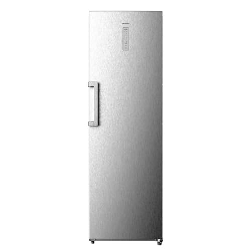 Cecotec Réfrigérateur 1 Porte 362L Bolero CoolMarket 1D 360 inox E. 362L, Hauteur 185 cm, Moteur Inverter Plus, Total No Frost, Crisper Box, Multi Airflow,...