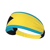 Photo Gallery fascia sportiva con bandiera delle bahamas, altamente elastica, traspirante, leggera e resistente, per corsa, fitness, yoga, ciclismo Photo Gallery fascia sportiva con bandiera delle bahamas, altamente elastica, traspirante, leggera e resistente, per corsa, fitness, yoga, ciclismo