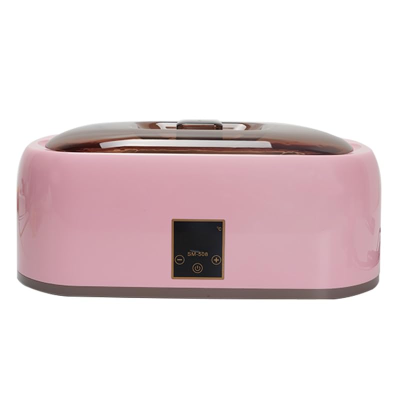 Máquina de cera de parafina, calentador de cera de parafina for manos y pies, kit humectante con calentador de cera de parafina, capacidad de 4000 ml, control inteligente de temperatura(Pink2)
