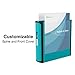 STAPLES 3 Inch BetterView Binder with D-Rings (Teal)
