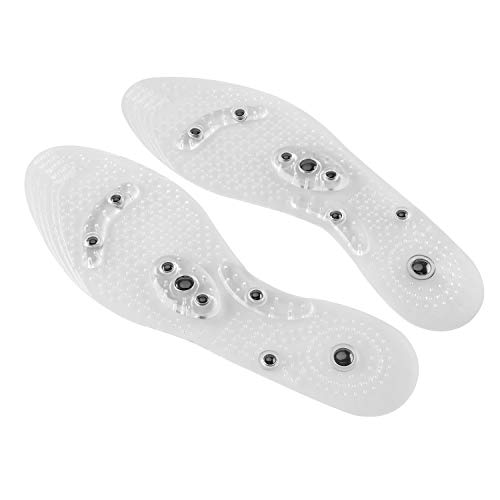 3 Pares Plantillas de Masaje Magnéticas y Acupresión Transparentes miniatura 6