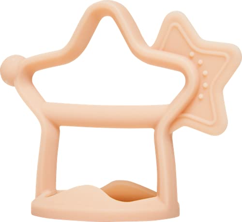 Image of Moyuum Silicone Star Teether Toy | Made in Korea, Provides Teething Relief, Wearable Wrist Teether is Easy to Hold, Drop Resistant Bracelet, Babies 3+ Months