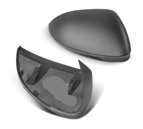 Coque rétroviseur fibre carbone sèche mate antibuée légère pour Golf 8 MK8 GTI