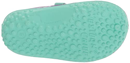 Western Chief Kids Lightweight, Comfortable EVA Toddler Play Water Shoe Sandal, Ombre Multi, 6 US Unisex4