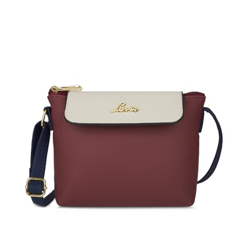 Image of Lavie Women's Colourblock Rove Flap Crossbody Sling Bag | Ladies Purse Handbag | Gift for Women