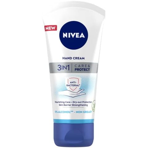 NIVEA 3 in 1 Care and Protect Hand Cream Cover
