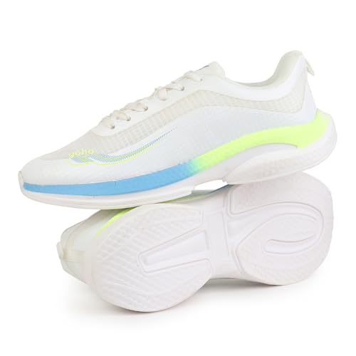 Image of YOHO RushHour Dynamiq Sports Shoes for Men |Cushioned Insole, Stylish, Casual & Sneakers for Gents | Lightweight, Anti-Skid Shoe for Gym, Walking, Running & Everyday Use-1800