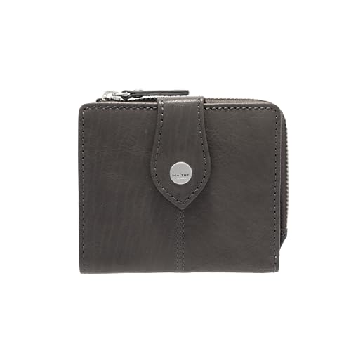 Maître Lemberg Alberta Purse SH6F Darkgrey : portefeuille en cuir gris