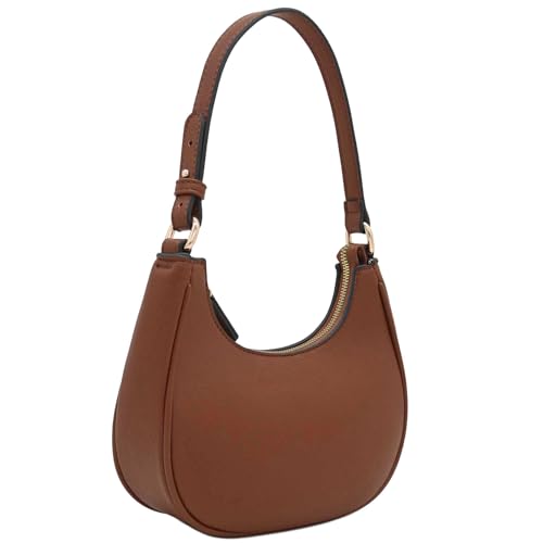 Image of FashionPuzzle Small Crescent Shoulder Bag Underarm Purse
