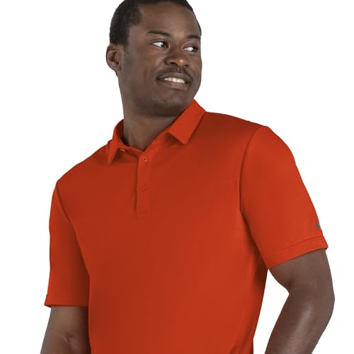Russell Athletic Mens Sideline Grid Polo4