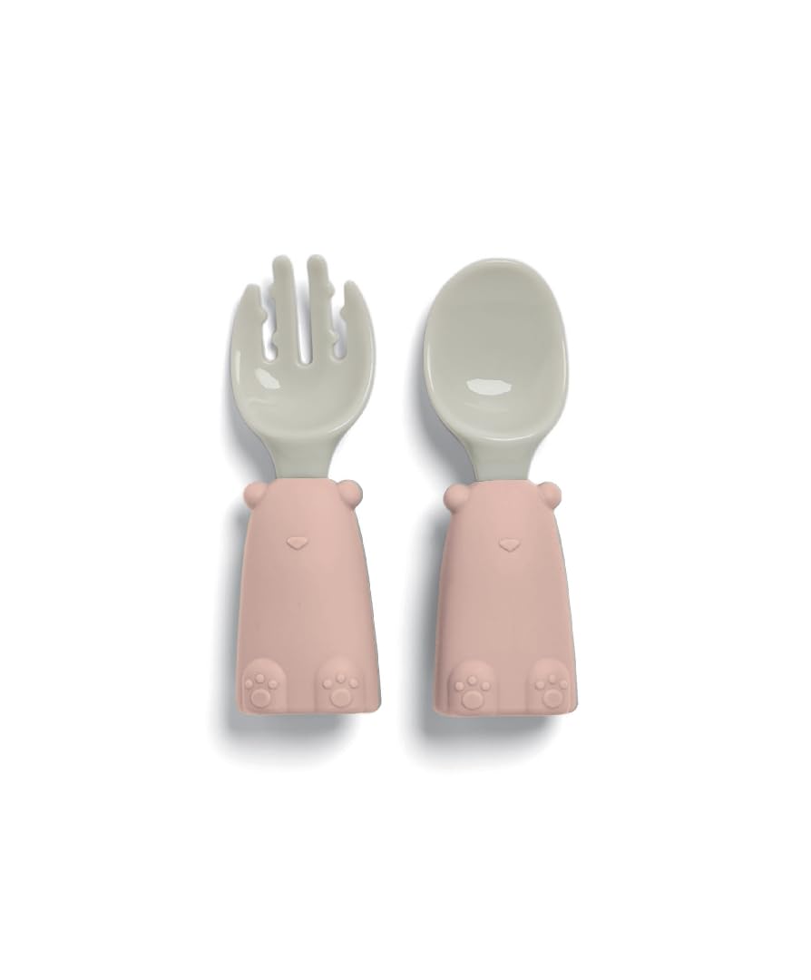 Mamas & Papas 4 Piece Silicone Weaning Starter Kit, BPA, Free, Baby Plate and Bowl with Suction - Image 4