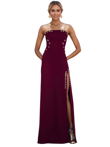 Image of Figdaw Elegant Long Prom Dresses Sexy Evening Gowns for Women Formal Events 2025