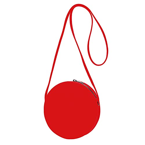 Image of Lify Women's Women's Round Crossbody Handbags Mini Shoulder Bag Round Crossbody Wallet, Fashion Circle Crossbody Purse Clutch Handbag- 1 Piece