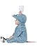 Infant Disney and Pixar Ratatouille Remy Costume with Plush Jumpsuit & Attached Hood for Baby Halloween Dress Up Outfit 12/18 Months