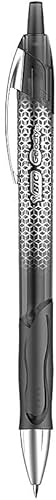 Miniatura 3 de BIC Gel-Ocity Ultra - Bolígrafos de gel, punta media retráctil (0.028 in), bolígrafo de gel de tinta negra, 12 unidades