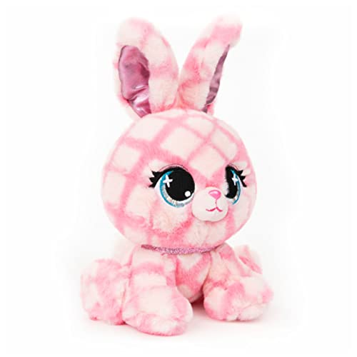 Gund P.lushes Designer Fashion Pets Trixie Karrats Premium Bunny Stuffed Animal, Pink And Purple, 6” #TOP1