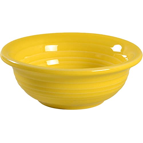 Fiesta 9 oz Fruit/Salsa Bowl Durable Ceramic Lead-Free Dishwasher/Microwave/Oven Safe Made in USA - Sunflower