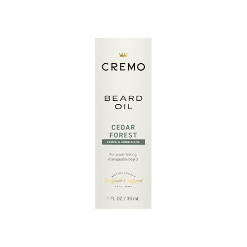 Cremo TRTA9648 Beard Oil, Revitalizing Cedar Forest thumb #6
