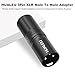 HUALEU 3Pin XLR Male to Male Adapter, Mic,Amplifier, Mixer XLR 3-Pin Microphone Cable Connectors Adapter-2Pack