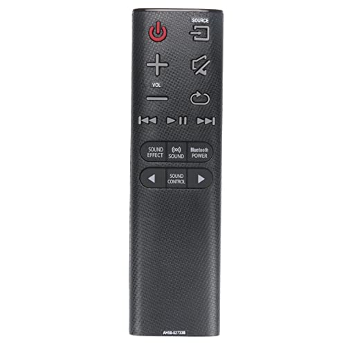 DHWRRCMQ Replacement AH59-02733B Remote Control for Samsung Soundbar HW-J4000/ZA HW-JM4000C/ZA HW-K360/ZA HW-K370/ZA HW-K450/ZA HW-K550/ZA HW-K551/ZA HW-K470/ZA